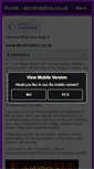 Mobile Screenshot of abrakidabra.co.uk